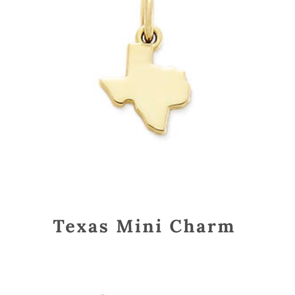 Authentic 14k James Avery Mini Texas Charm